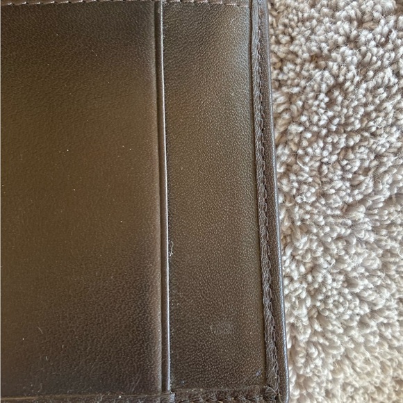 Monogram Coach Checkbook Cover - Picture 7 of 8